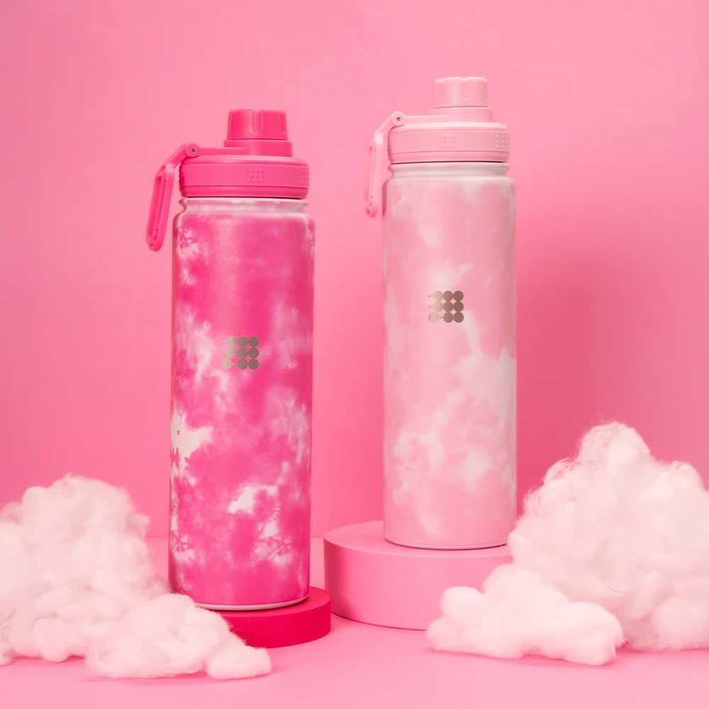 Termo Cubitt Hydro Bottle #color_hot pink tie dye