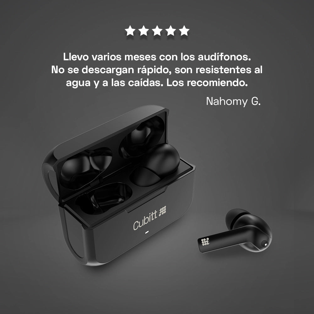 Audífonos Cubitt Wireless Earbuds Gen2 #color_obsidian black
