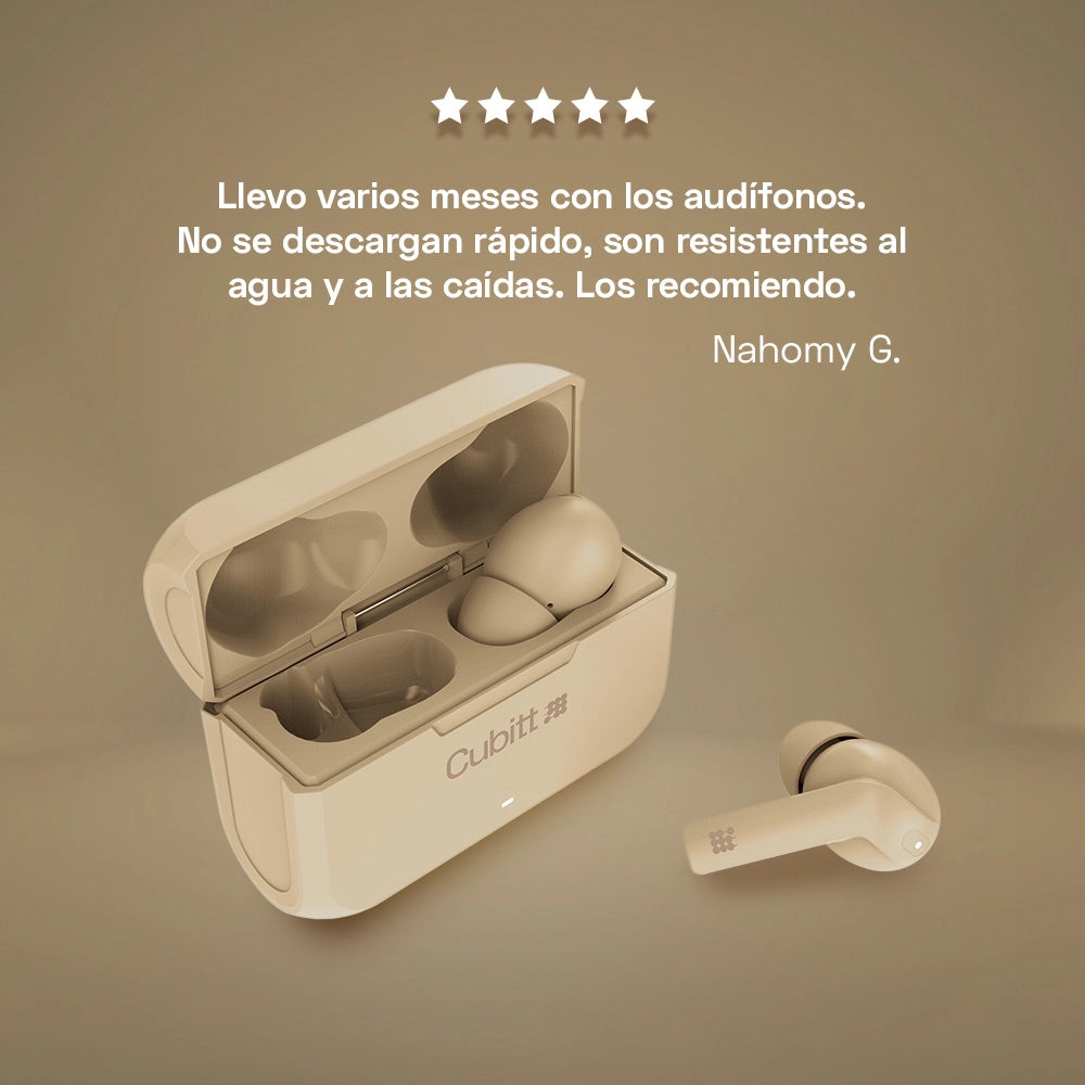 Audífonos Cubitt Wireless Earbuds Gen2 #color_toasted almond