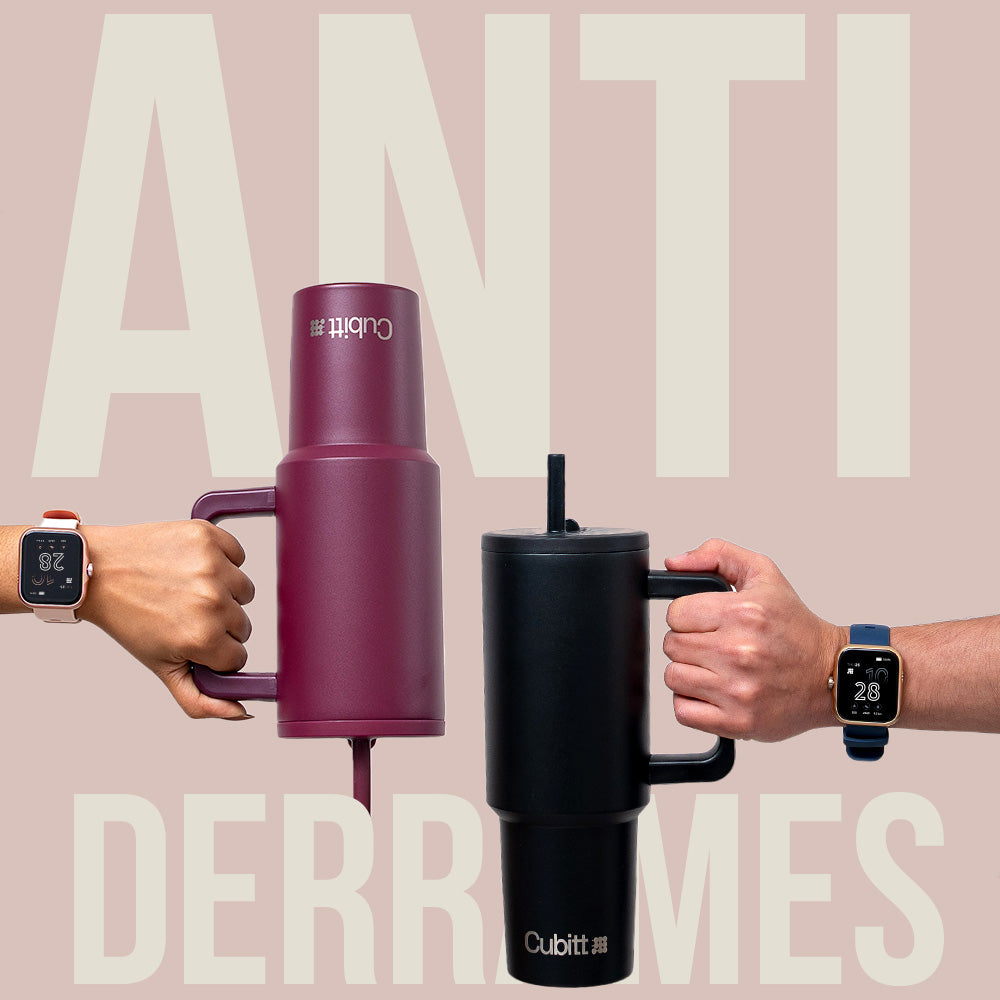 Termo Cubitt Tumbler Photo Slide Burgundy y Black