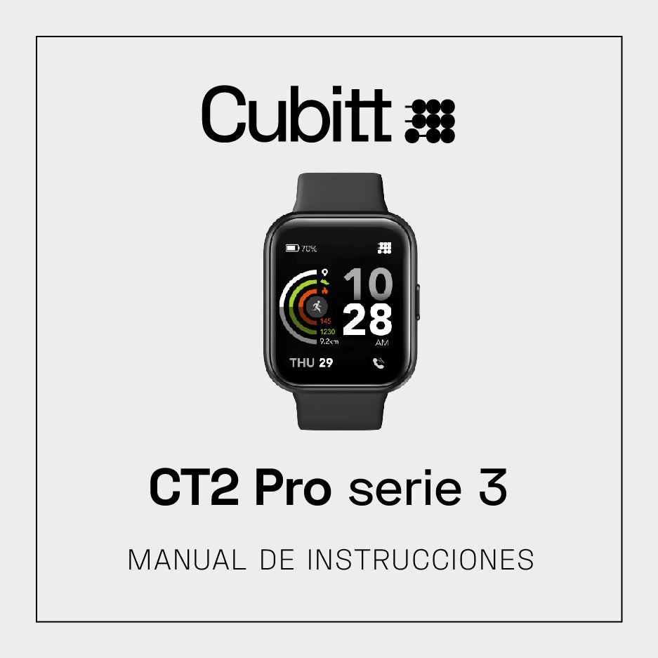 Smart watch phone instrucciones en online español