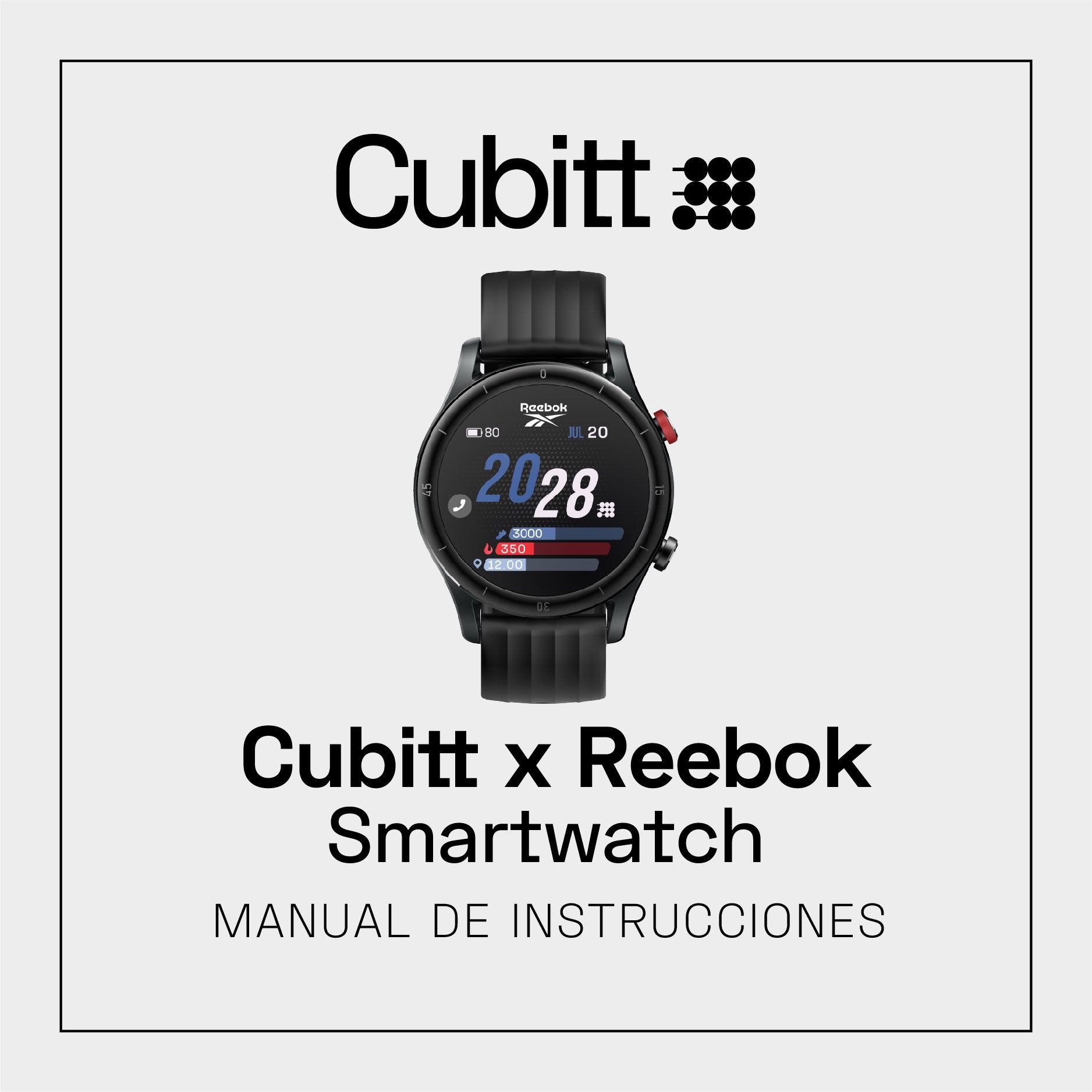 Smartwatch Cubitt x Reebok