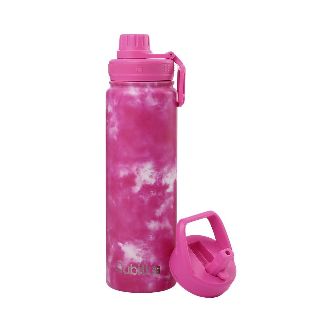 Termo Cubitt Hydro Bottle #color_hot pink tie dye