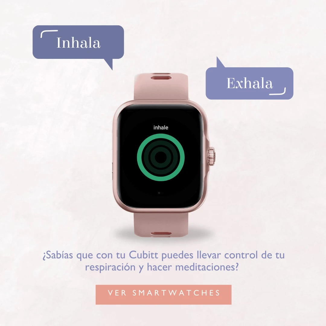 Control de la respiración con Cubitt Smartwatches - Mobile