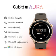 Reloj Cubitt AURA #color_mocha brown